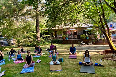 yoga retreat